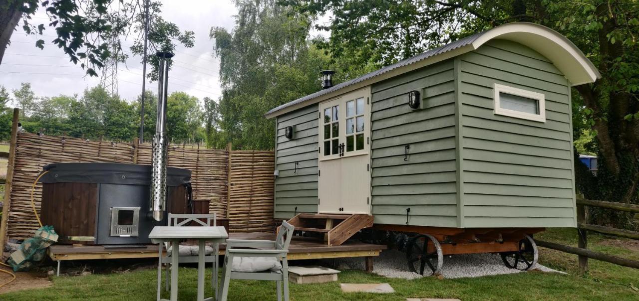 Romantic Shepherds Hut With Stunning Sunsets Hollingbourne Luaran gambar